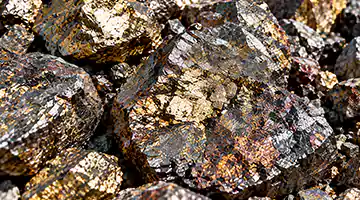 Mineral de Oro Sulfuroso