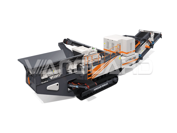 Planta trituradora móvil