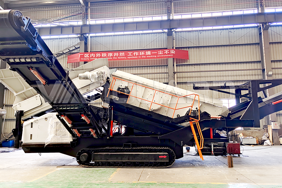  Planta de cribado móvil sobre orugas, Planta de cribado móvil sobre orugas para trabajo pesado, Vanguard Machinery
