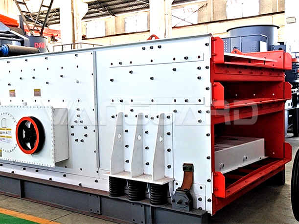 Cribas horizontales de triple eje