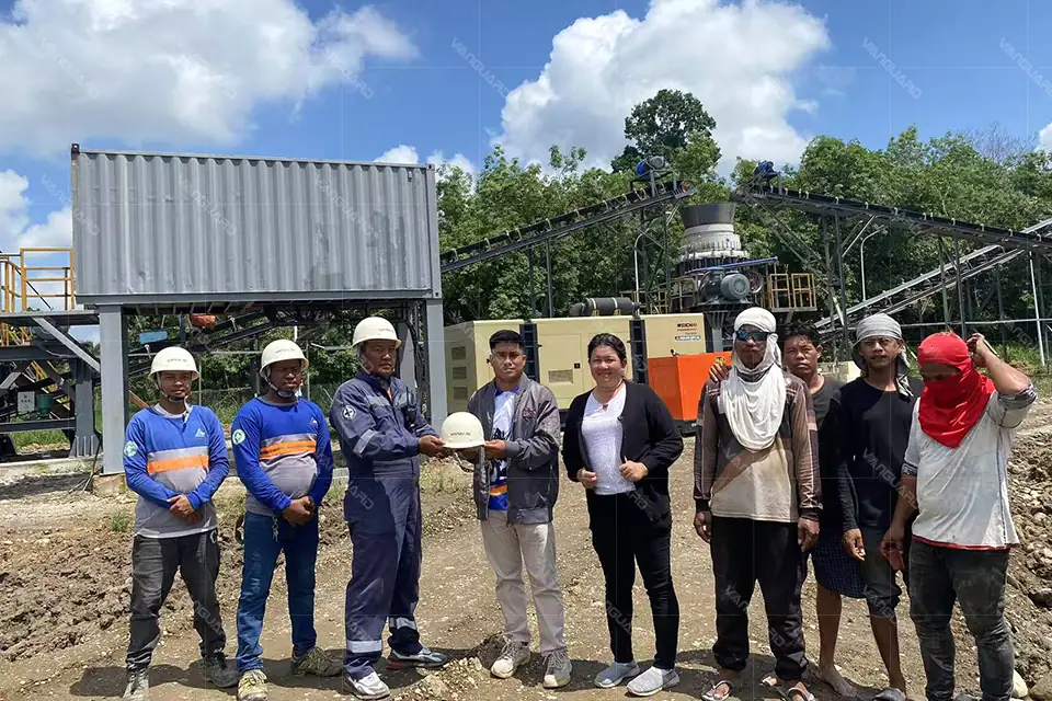 Planta de Trituración de Piedra de Río de 150 TPH en Filipinas: Estudio de Caso y Configuración de Equipos