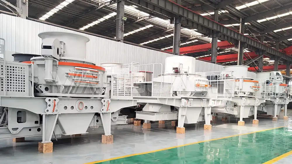 Máquina fabricadora de arena