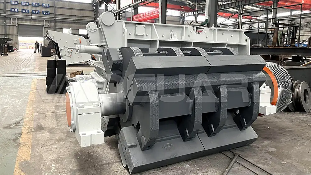 Rotor, barras y placas de impacto de la trituradora