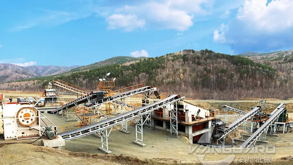 Planta fija 150 t/h vista general