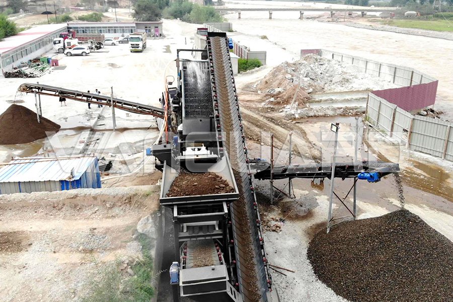 mobile crushing station, VPM3 mobile plant, sand washer, Vanguard Machinery